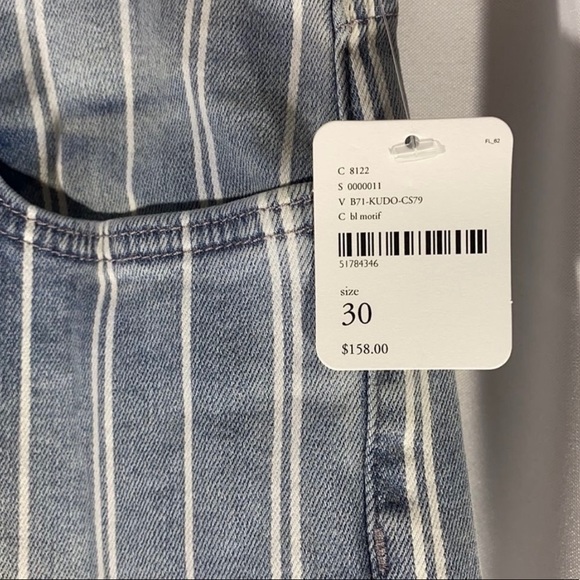 Free people by boyish Kingsley flare striped jeans - Picture 4 of 4